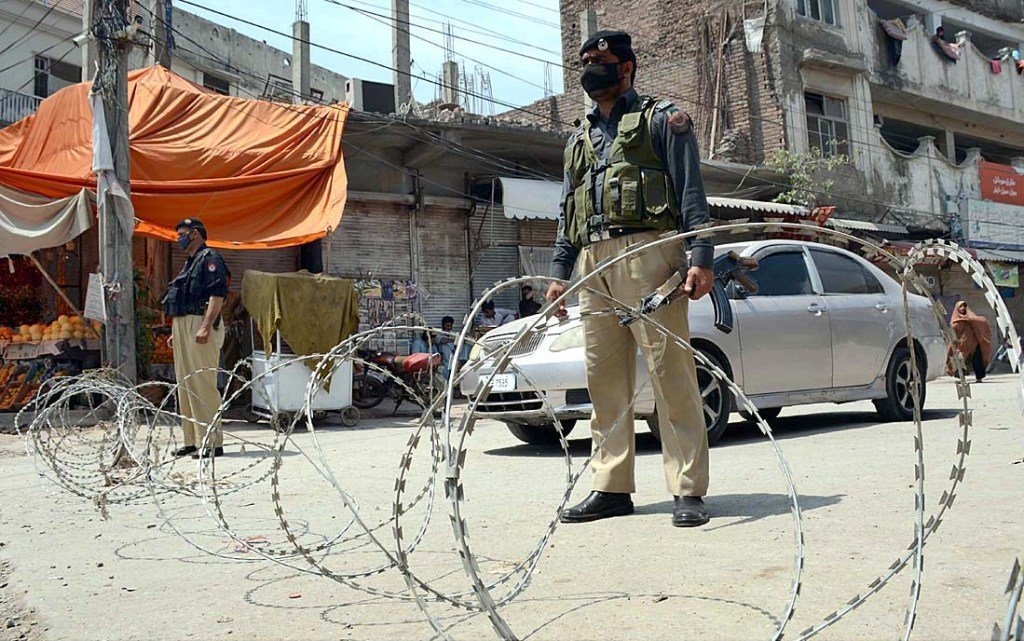 کورونا وائرس:پشاور کے 6 علاقوں میں مائیکرو اسمارٹ لاک ڈاؤن نافذ