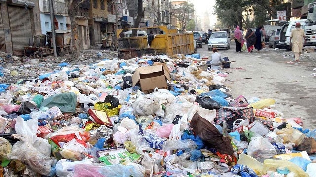 کراچی : ایف سی ایریا کچرے کا ڈھیر،رہائشی پریشان