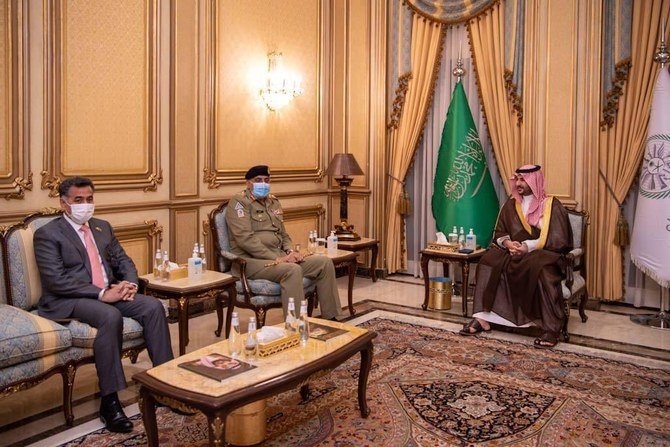 آرمی چیف جنرل قمر جاوید باجوہ کی سعودی نائب وزیردفاع سے ملاقات