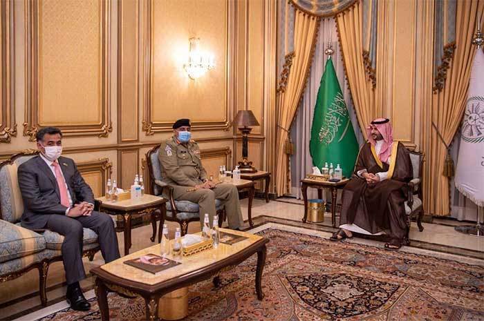 COAS meets Saudi Arabia's Deputy Defense Minister, discuss bilateral relations