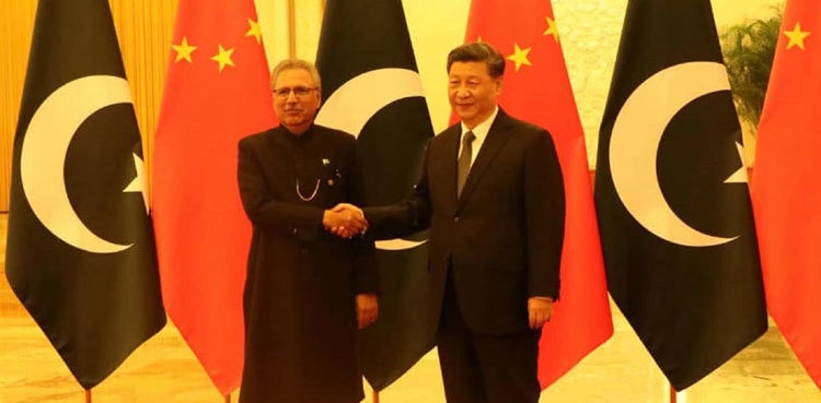 سی پیک اہم ترین منصوبہ قرار،صدر عارف علوی کو چینی صدر کا خط