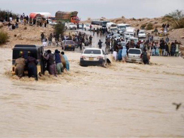 بلوچستان: بارش، سیلابی صورتحال پیدا