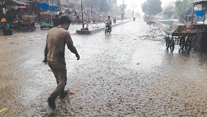سندھ: بارش سے مختلف حادثات میں 9 جاں بحق
