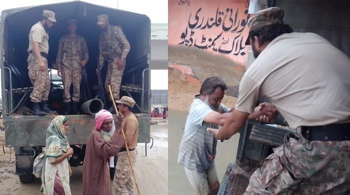 کراچی میں صورتحال سے نمٹنے کیلئے آرمی کا فلڈ ایمرجنسی کنٹرول سینٹر قائم