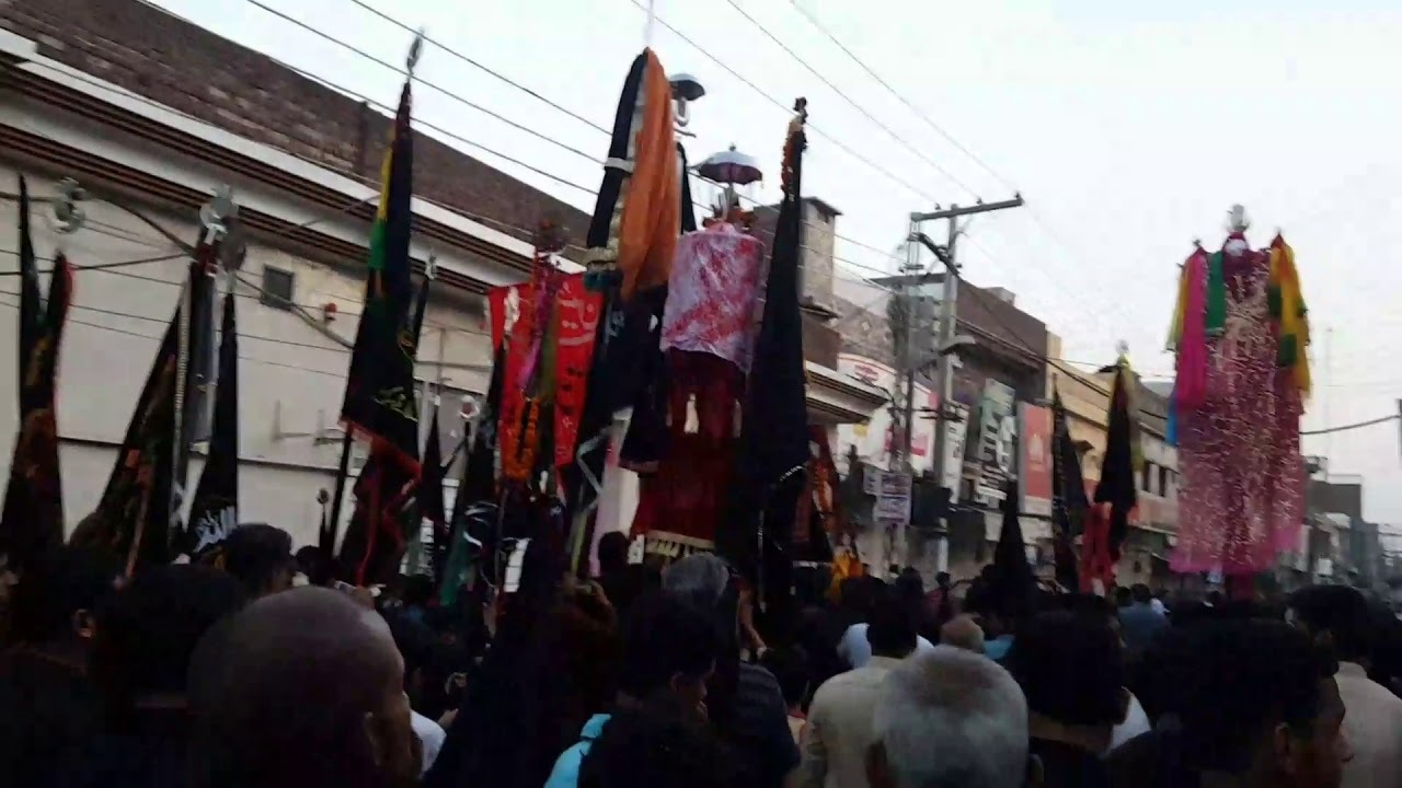نو محرم الحرام : شہدائے کربلا کی یاد میں مجالس اور جلوس کا سلسلہ جاری