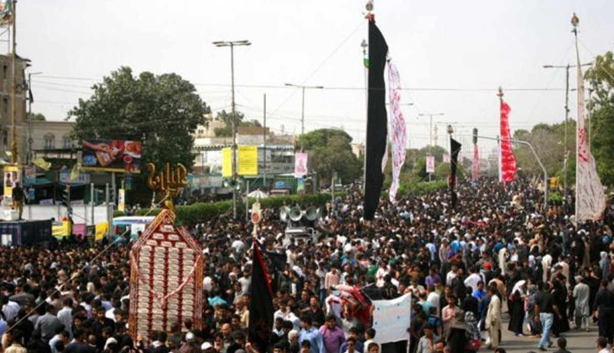ملک بھر میں یومِ عاشور  کے جلوس برآمد