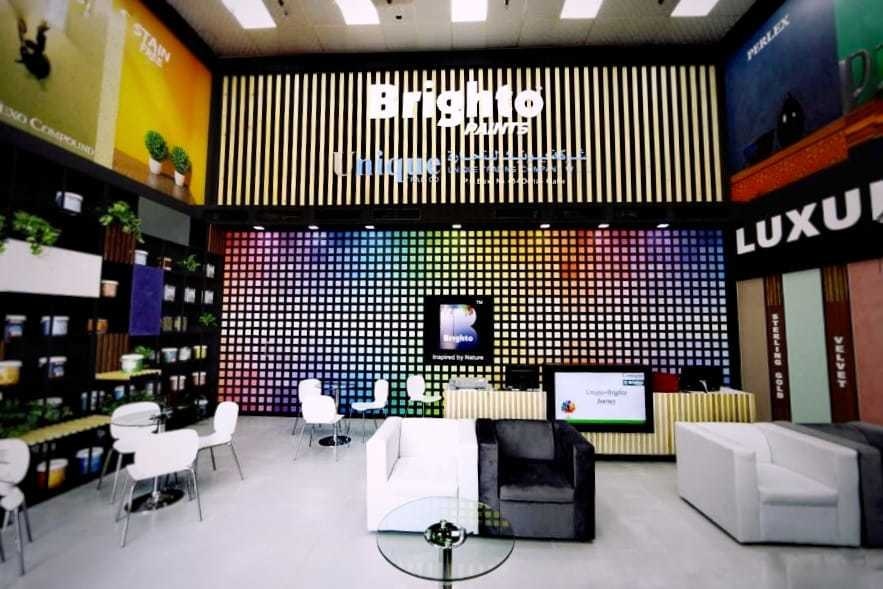 The Interior at the new Brighto Paints Qatar Show Room The Interior at the new Brighto Paints Qatar Show Room