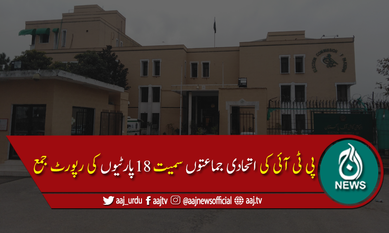 18سیاسی جماعتوں کےمالی گوشواروں کی چھان بین کی رپورٹ الیکشن کمیشن میں جمع