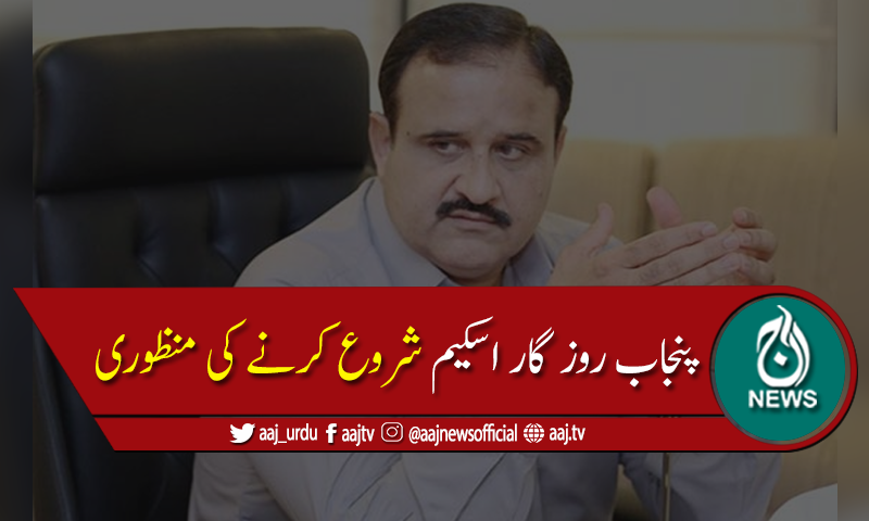 وزیر اعلیٰ عثمان بزدارکی پنجاب روزگار اسکیم شروع کرنے کی منظوری