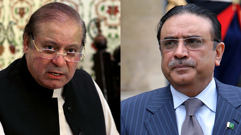 Toshakhana:  Zardari indicted, Nawaz declared proclaimed offender