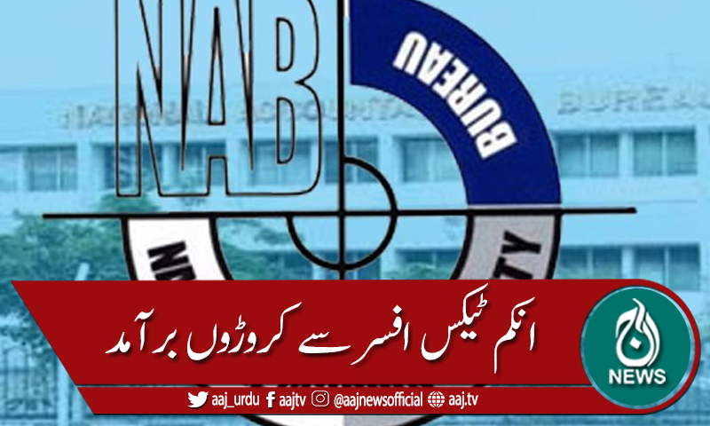 نیب چھاپہ، انکم ٹیکس انسپکٹر کے گھر چاپہ،33 کروڑ برآمد