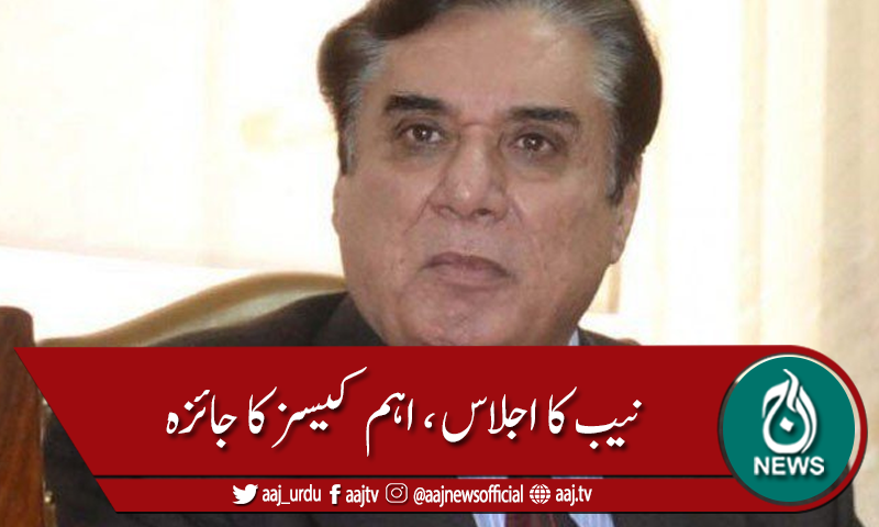نیب کا اجلاس، اہم کیسز کا جائزہ