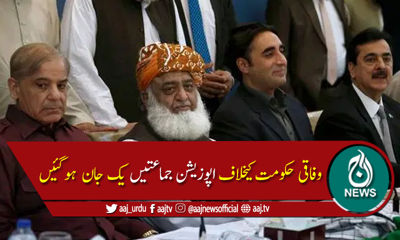 حکومت کوٹف ٹائم دینے کیلئے اپوزیشن کی آل پارٹیزکانفرنس کا آغاز