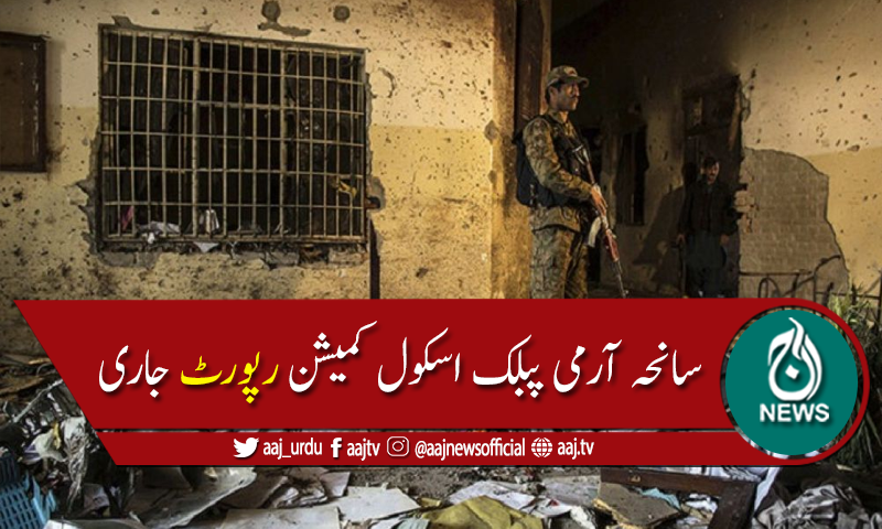 جوڈیشل انکوائری کمیشن نے سانحہ اے پی ایس کو سیکیورٹی کی ناکامی قراردے دیا