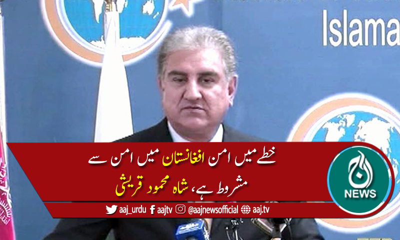افغانستان میں امن اور استحکام پاکستان کیلئے بہت اہم ہے،وزیرخارجہ