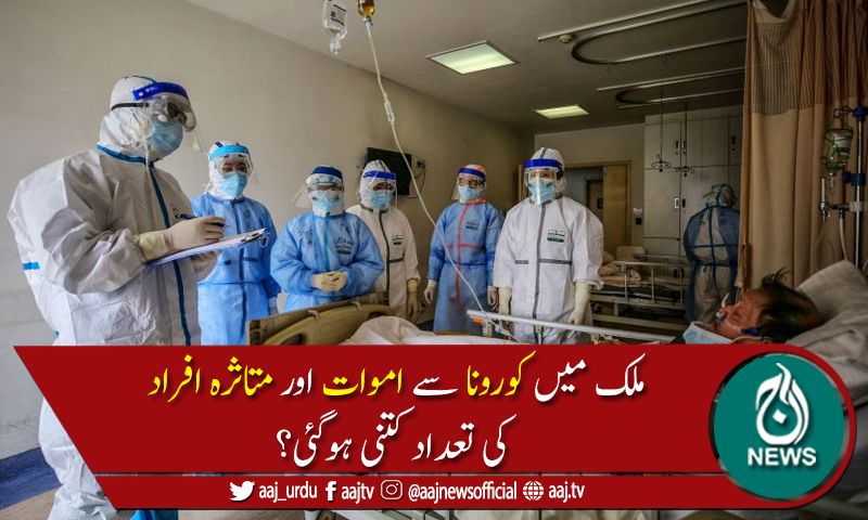 پاکستان میں کورونا وائرس سے مزید17 ہلاکتیں،977 نئے کیسز رپورٹ