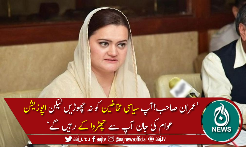 حق مانگنے پر ڈنڈے برسانے والوں کا یومِ حساب کا وقت آ چکا ہے،مریم اورنگزیب