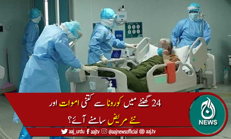پاکستان میں کوروناکیسز  کی تعداد 348,184 ہوگئی، 7,021افرادجاں بحق