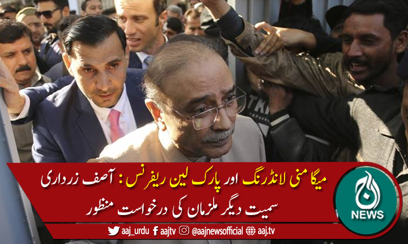 آصف زرداری سمیت دیگر ملزمان کی حاضری سے استثنیٰ کی درخواست منظور