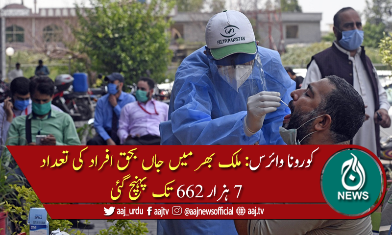 کورونا وائرس: این سی او سی کے تازہ اعداد و شمار جاری