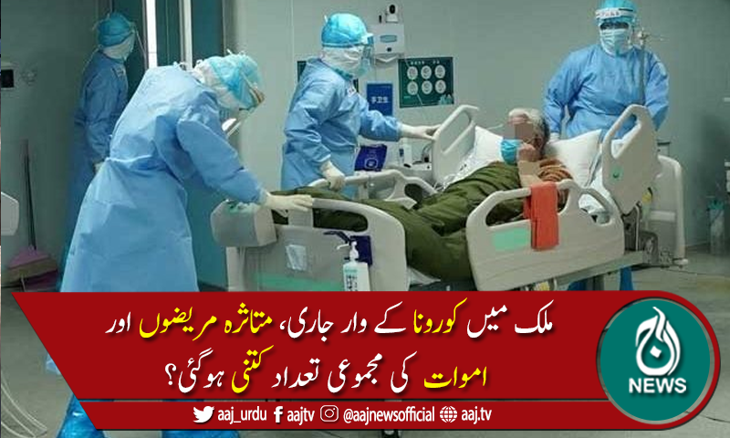 پاکستان میں کورونا وائرس سےمزید59 ہلاکتیں،3,009 نئے کیسز رپورٹ