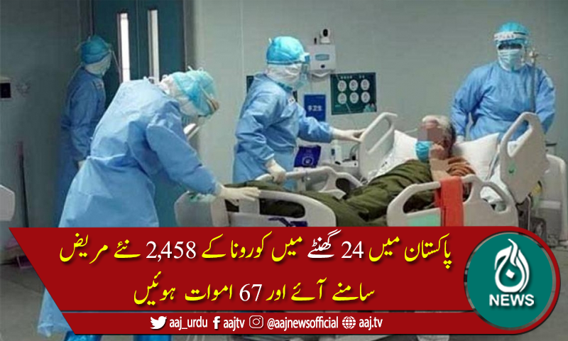پاکستان میں کورونا کیسز کی تعداد 400,482 ہوگئی، 8,091افرادجاں بحق