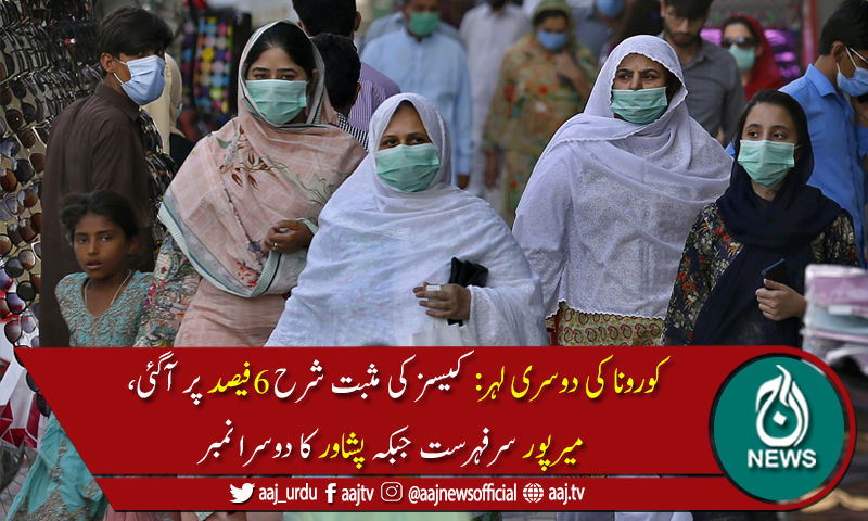 ملک بھرمیں کورونا کےمثبت کیسز کی شرح کم ہو کر 6 فیصد تک پہنچ گئی