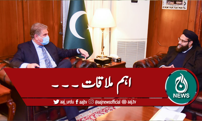 وزیرخارجہ شاہ محمود قریشی سے علامہ طاہر اشرفی کی ملاقات