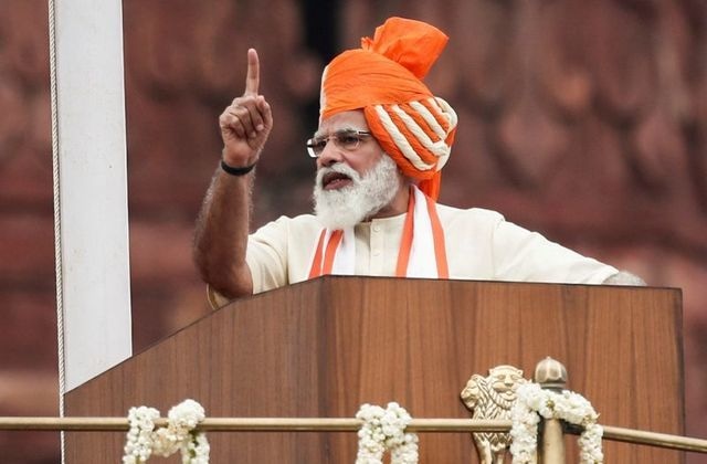 India's Modi says government committed to farmers' welfare