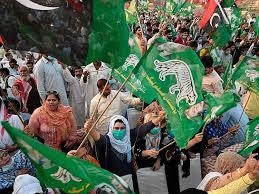 PML-N workers break into Greater Iqbal Park, take charge of the ground ahead of PDM Jalsa