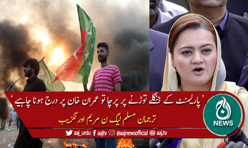 عمران صاحب نے مقدمات کر کے اپنی فسطائی اور آمرانہ سوچ کو بے نقاب کیا، مریم اورنگزیب