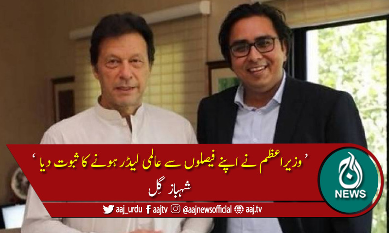 وزیراعظم نے اپنے فیصلوں سے عالمی لیڈر ہونے کا ثبوت دیا، شہباز گل