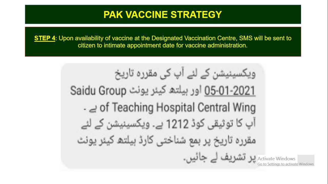 Here's how you can get the COVID-19 vaccine in Pakistan