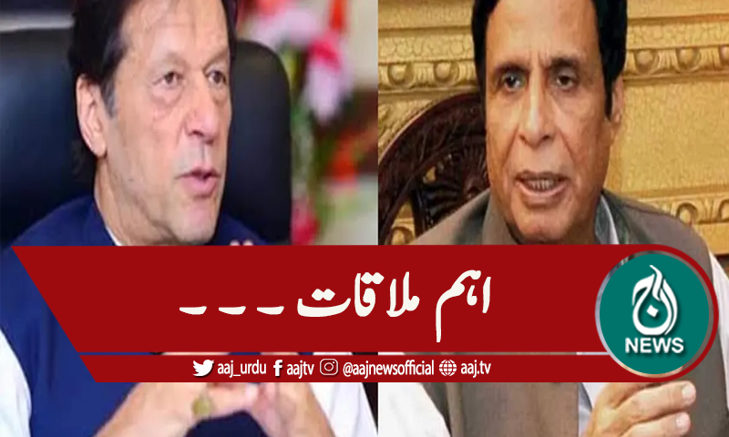 وزیراعظم عمران خان سے چوہدری پرویز الہی کی ملاقات