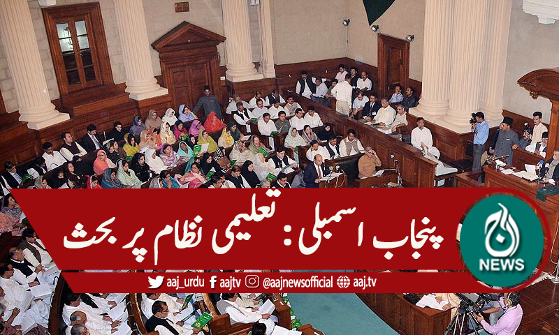 پنجاب اسمبلی :ایچ ای سی کیخلاف اپوزیشن اور حکومت ایک پیج پر