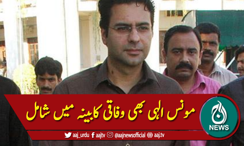 مونس الہی بھی وفاقی کابینہ میں شامل