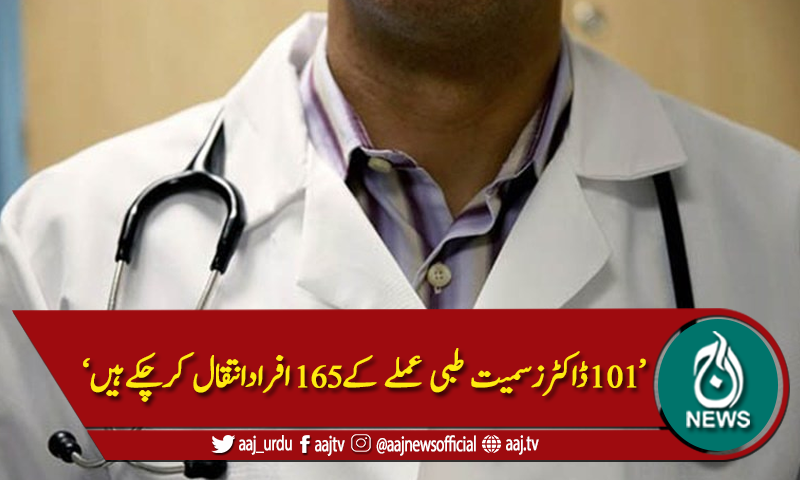 کورونا نے ایک اور ڈاکٹر کی جان لے لی