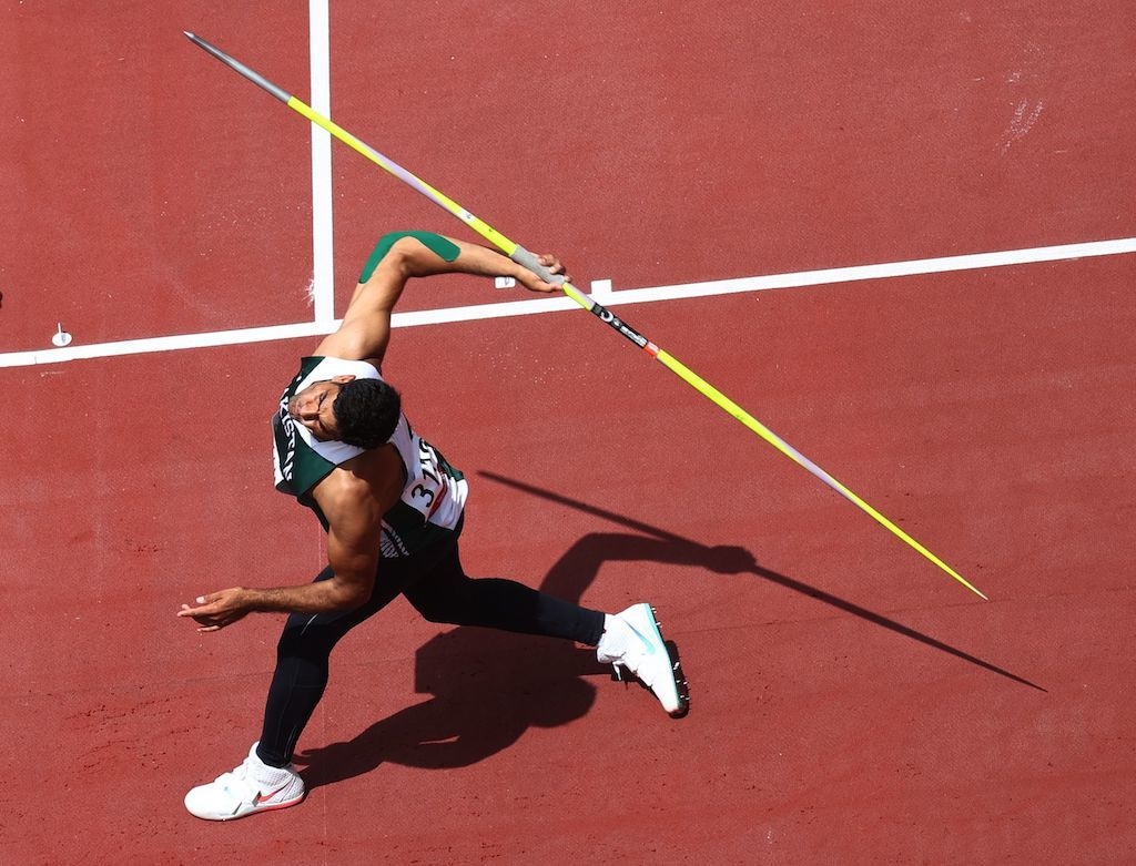 Arshad Nadeem is considered one of the finest javelin throwers in South Asia. Reuters