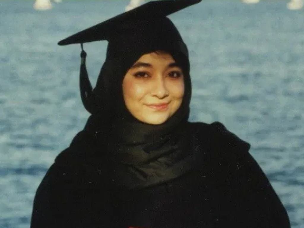 Dr Aafia Siddiqui said: "The fact that I’m not blind is a miracle from Allah." File photo