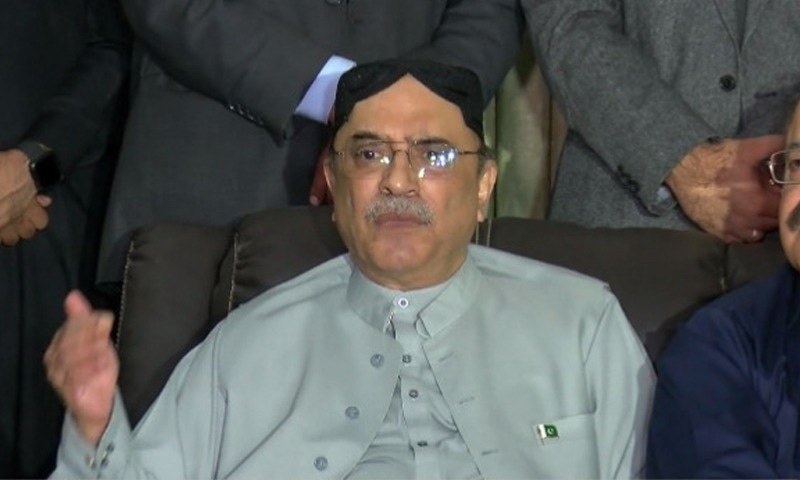 Asif Ali Zardari requested the court to indict him through video-link. File Photo