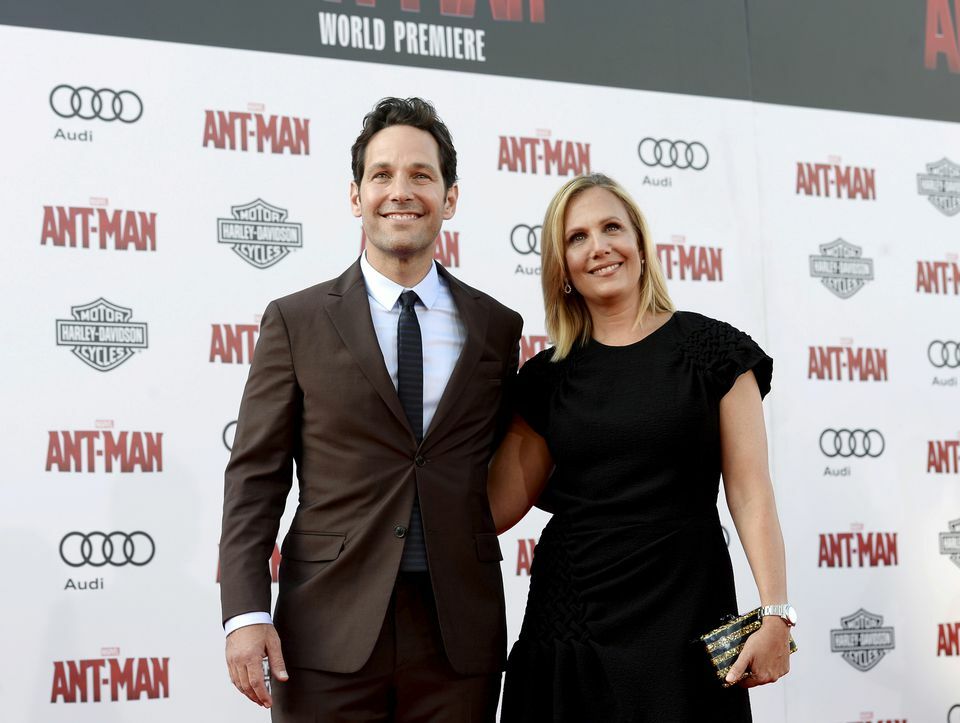 Paul Rudd and his wife Julie Yaeger. Reuters Paul Rudd and his wife Julie Yaeger. Reuters
