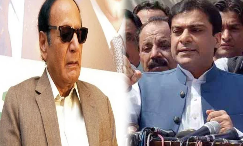 اپوزیشن لیڈرپنجاب حمزہ شہباز کی چوہدری شجاعت کی عیادت