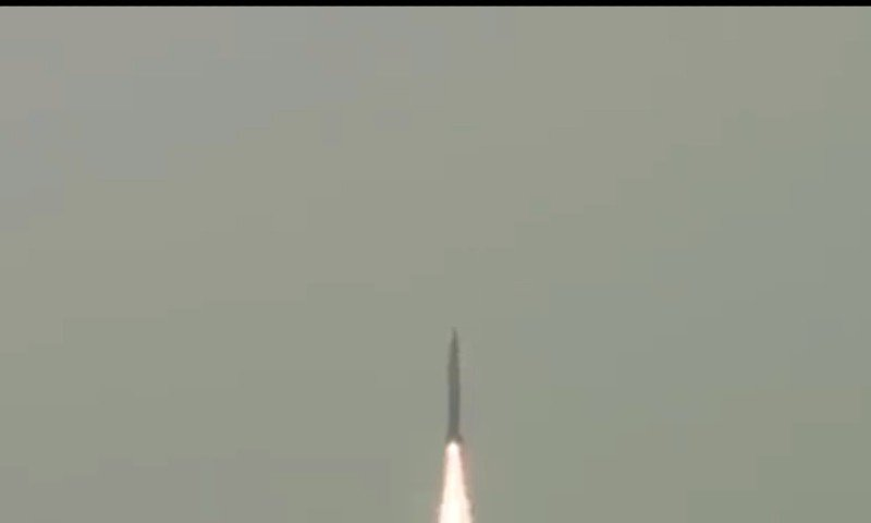 پاکستان کا شاہین ون اے بیلسٹک میزائل کا کامیاب تجربہ
