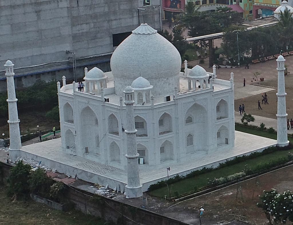 The original "Monument to Love" was constructed in the 17th century. AFP