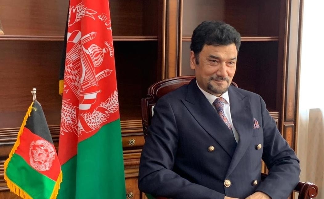 Acting Afghan Ambassador to Tajikistan Zahir Aghbar
SOURCE: Eurasianet