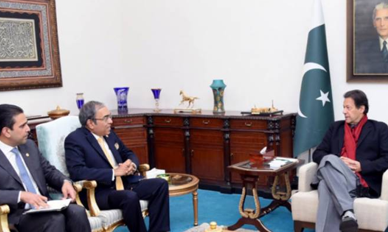وزیراعظم عمران خان  سے سارک کے سیکرٹری جنرل کی ملاقات ہوئی ۔