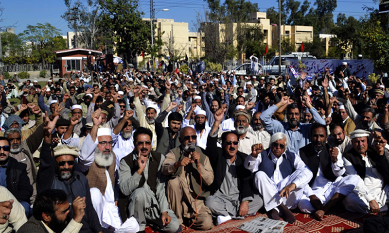 بجلی کے بلوں میں اضافے کیخلاف ریلی