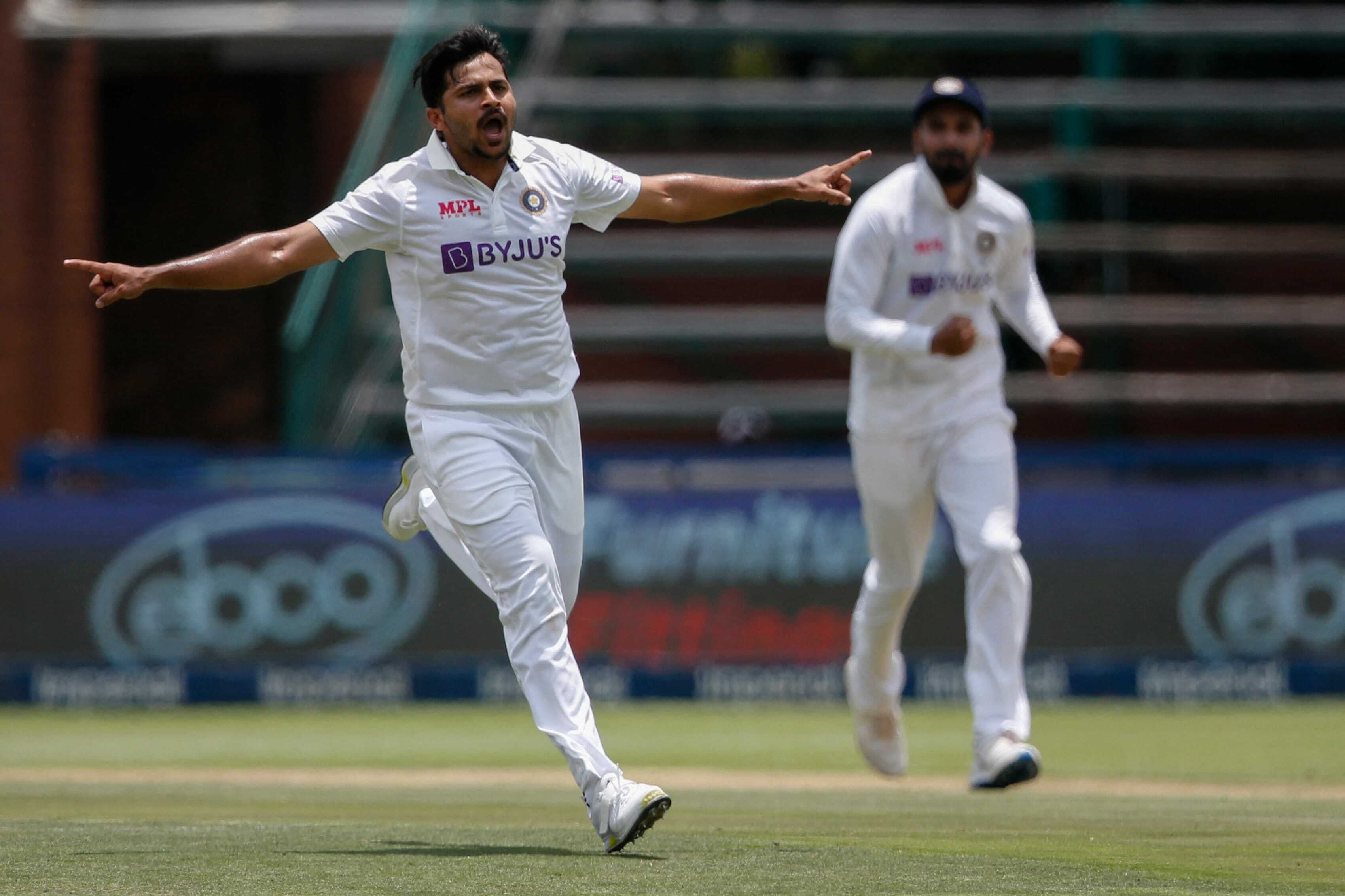 Shardul Thakur took seven wickets against South Africa on Day 2 of second Test. AFP Photo