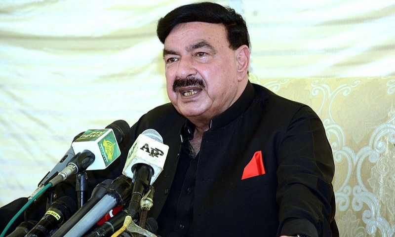 Sheikh Rashid Ahmed payed rich tribute to the sacrifices of the security forces. file photo