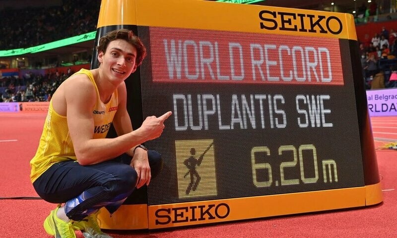 Duplantis, nicknamed "Mondo", was born and raised in Lafayette, Louisiana, but competes for Sweden through his mother, who trains him with his father. AFP Duplantis, nicknamed "Mondo", was born and raised in Lafayette, Louisiana, but competes for Sweden through his mother, who trains him with his father. AFP